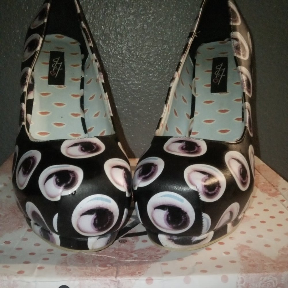 Iron Fist Eyeball Heels